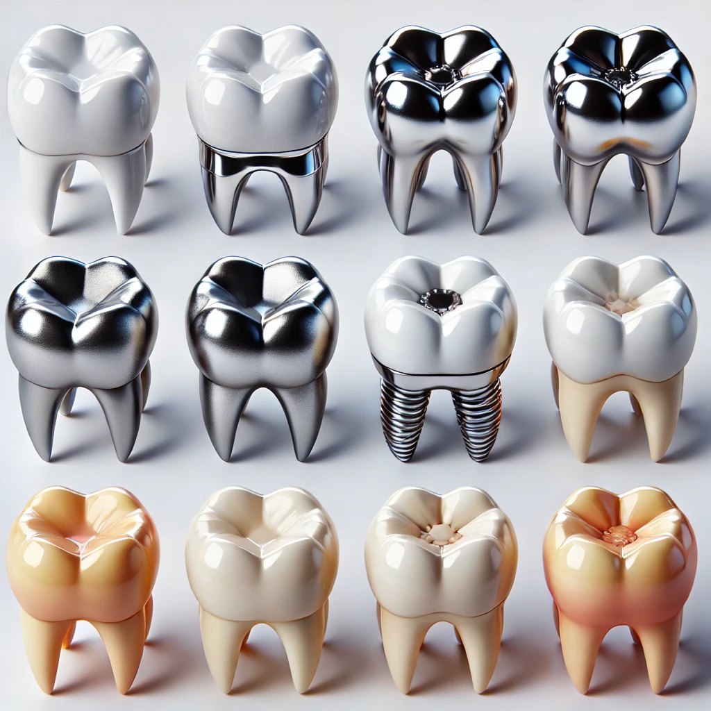 Understanding the Different Types of Dental Crowns Available in 2024